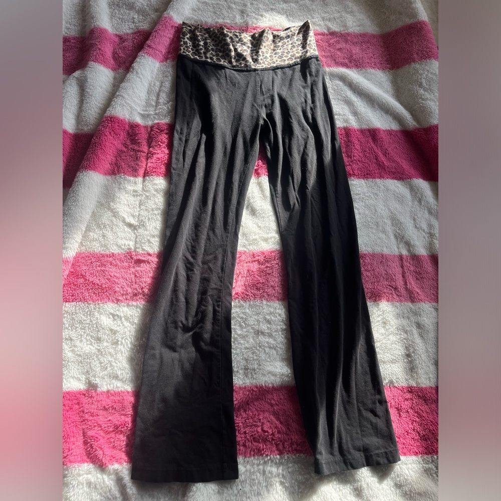 Black Flared Pants